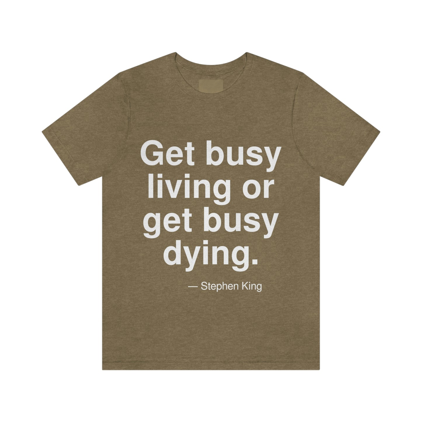 King Busy Aa adult t-shirt