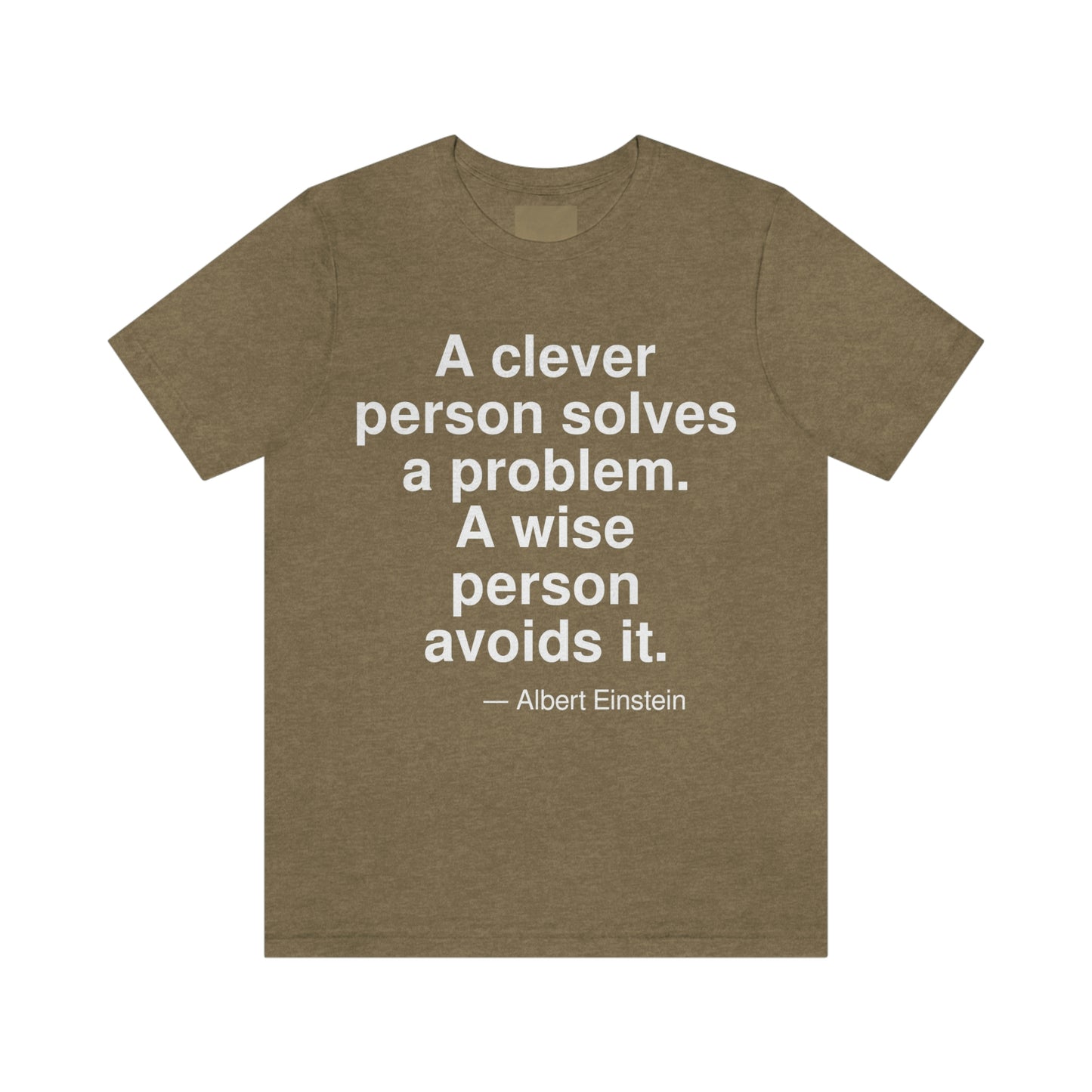 Einstein Clever Aa adult t-shirt