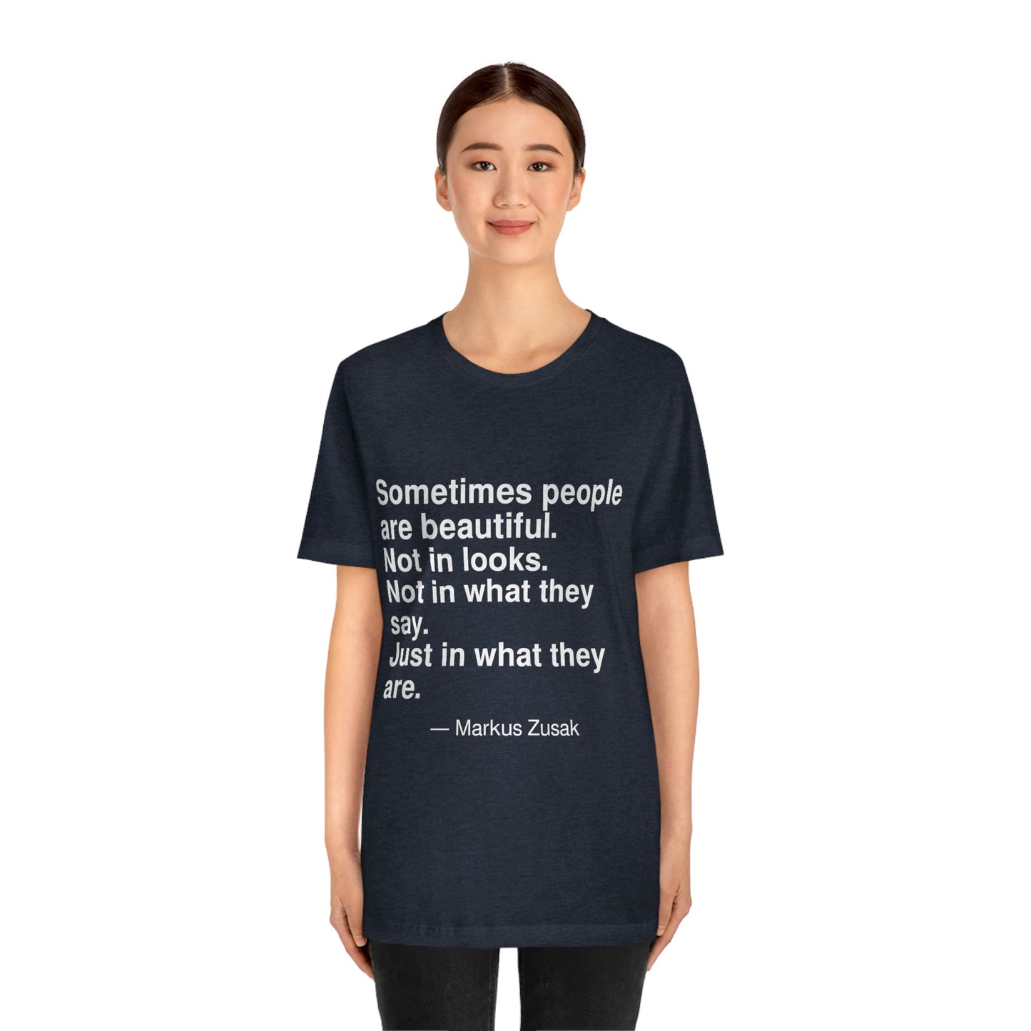 Zusak Beautiful Aa adult t-shirt