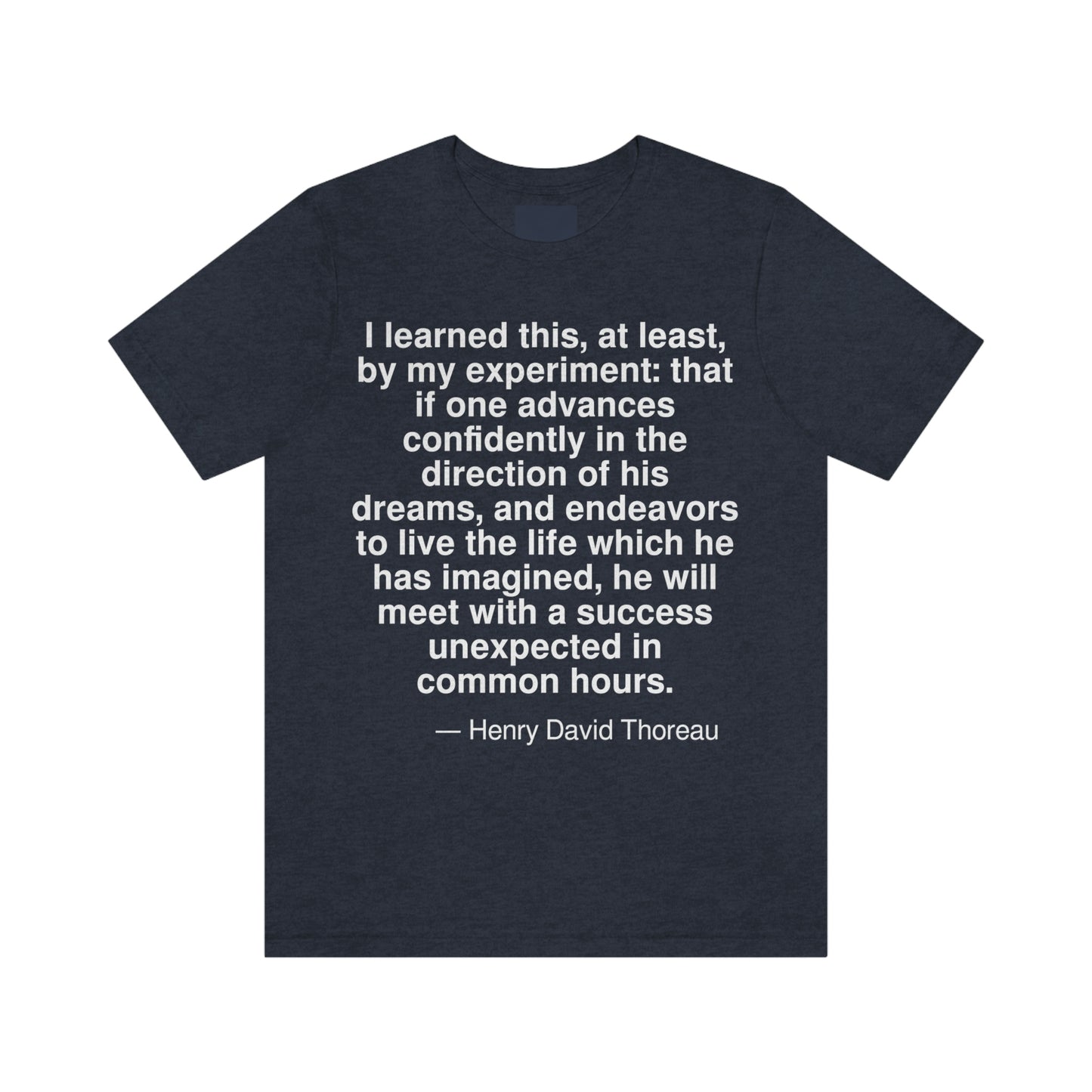 Thoreau Learned Aa adult t-shirt