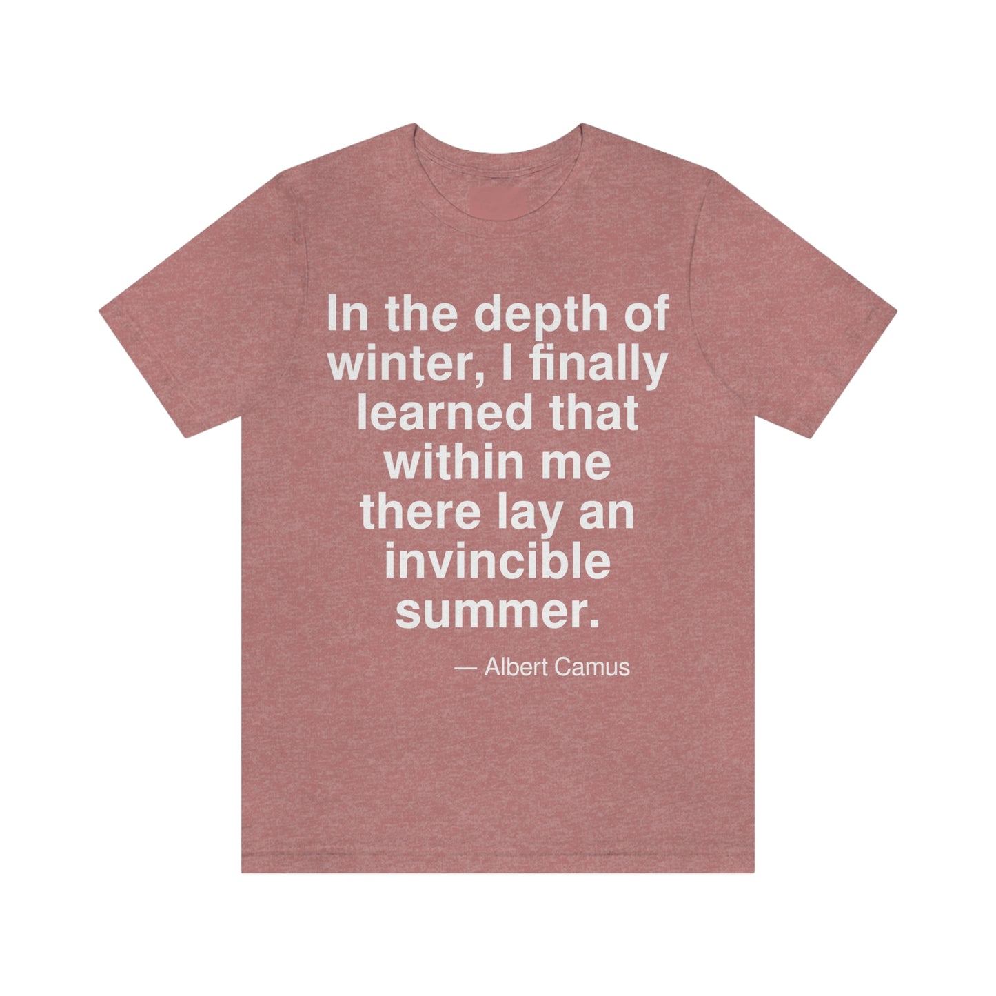 Camus Summer Aa adult t-shirt