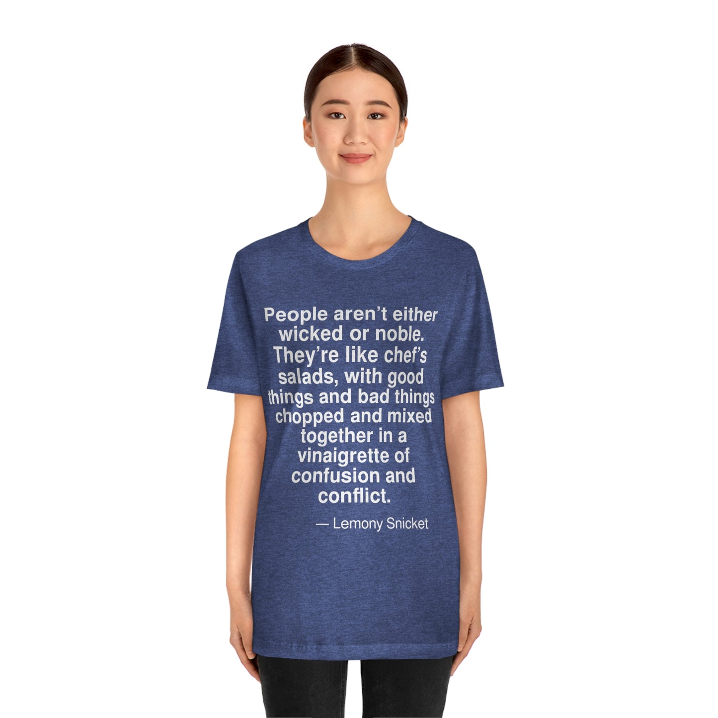 Snicket People Aa adult t-shirt