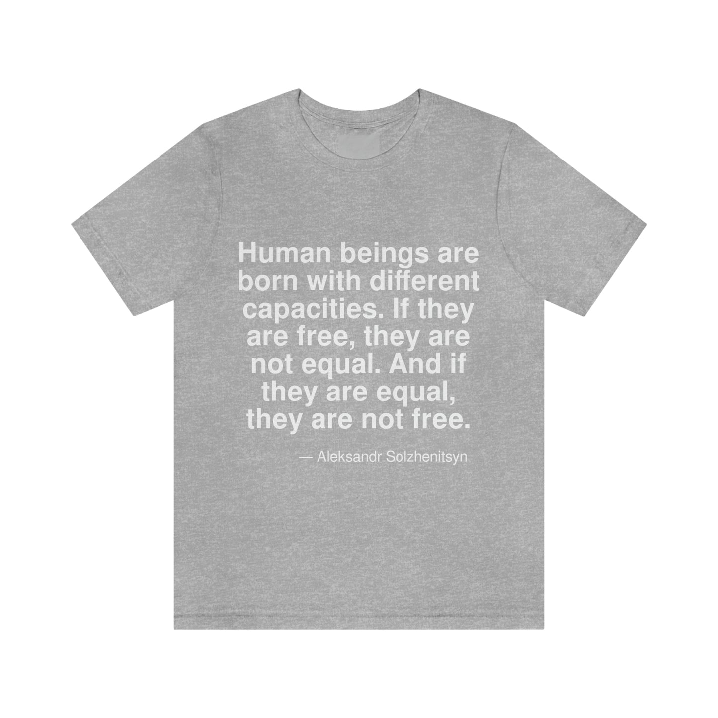 Solzhenitsyn Free Aa adult t-shirt