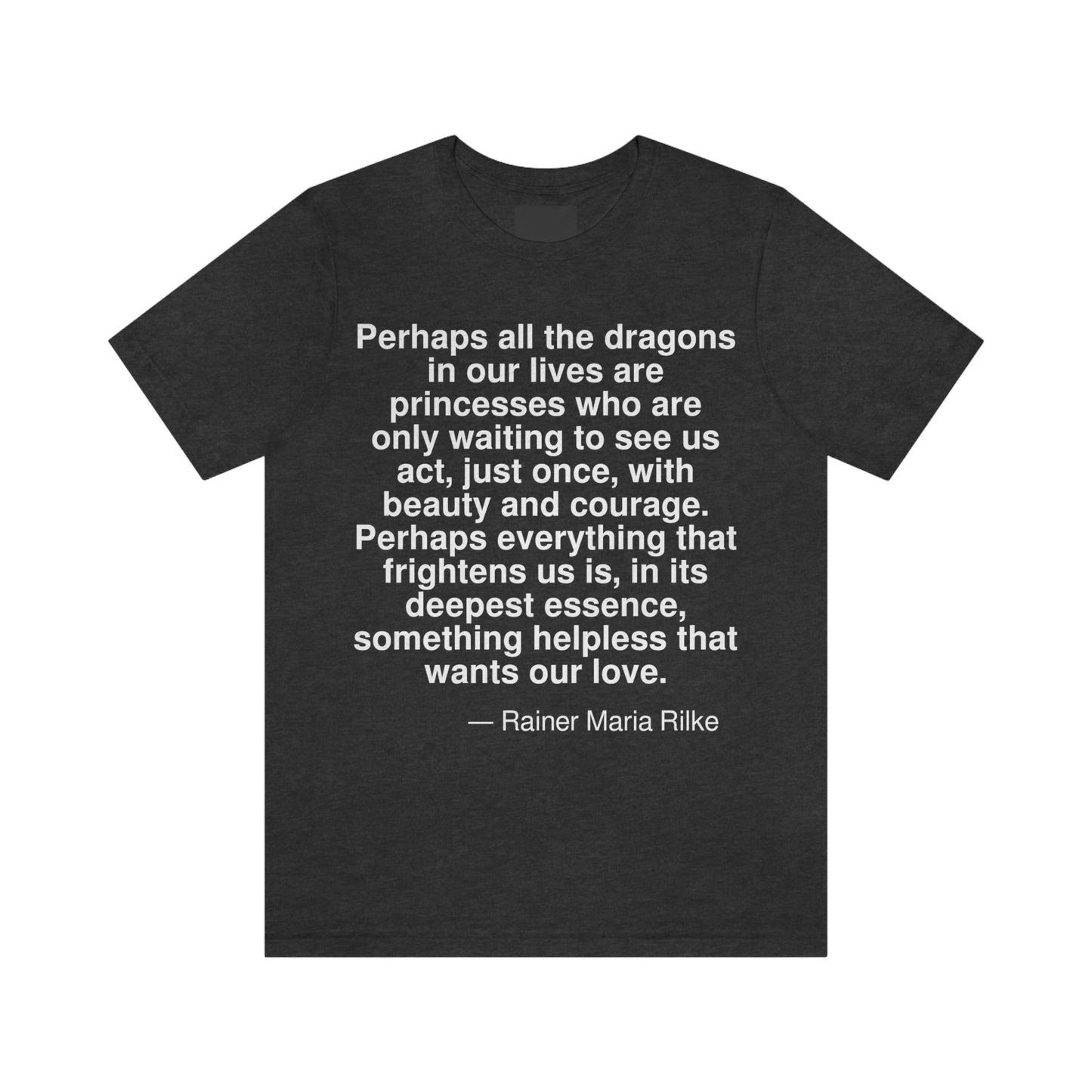 Rilke Dragons Aa adult t-shirt