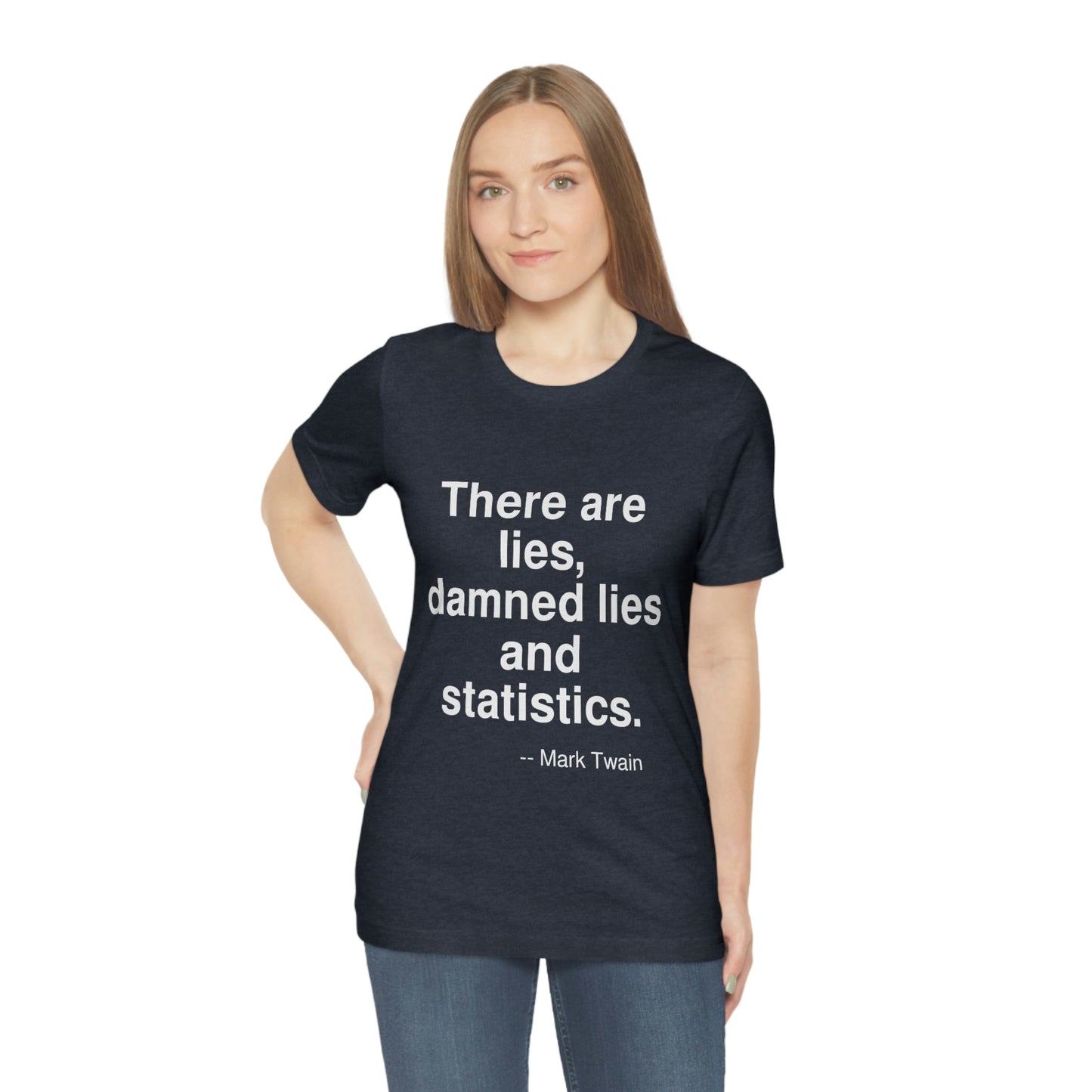 Twain Statistics Aa adult t-shirt