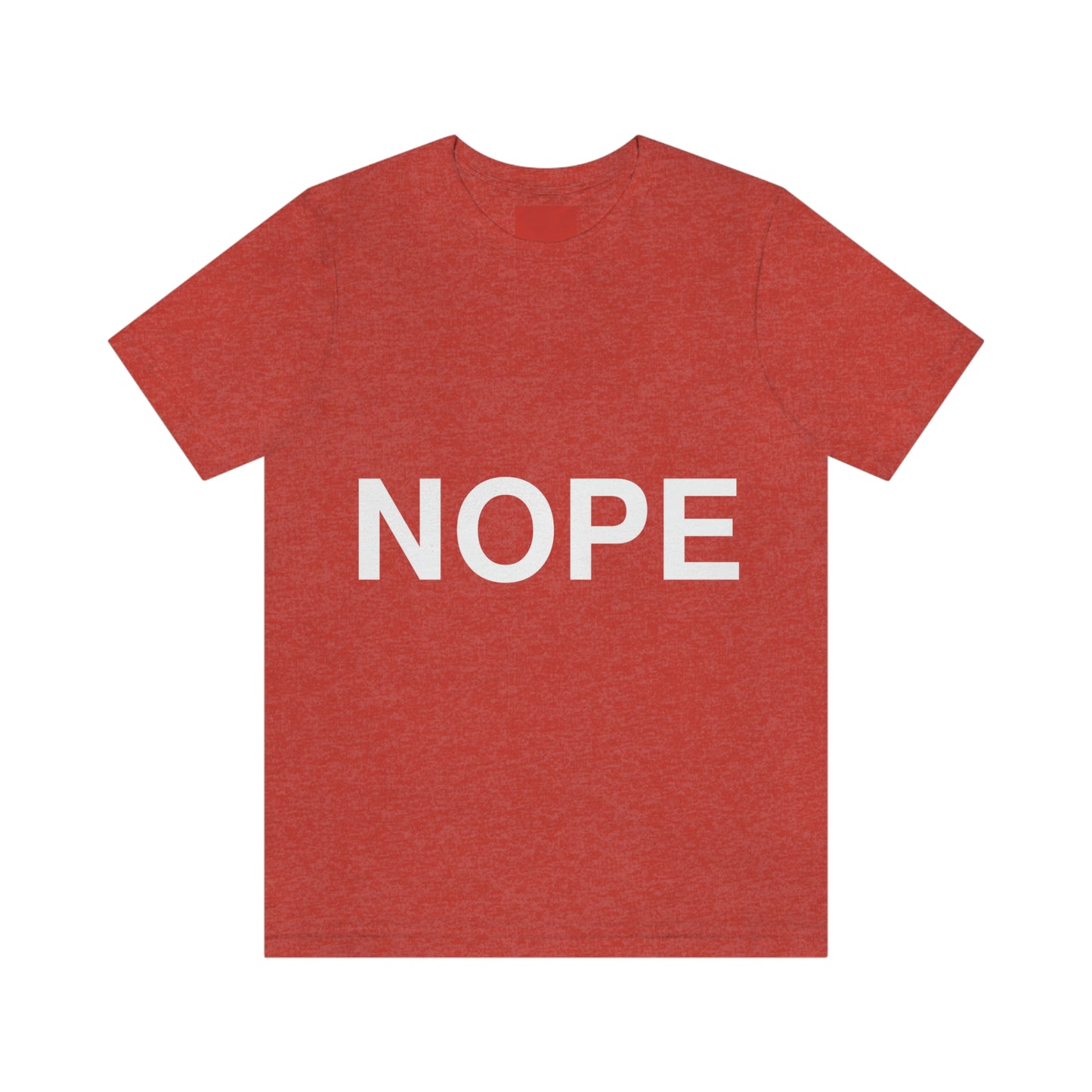 NOPE -- Anon. Adult premium quality t-shirt