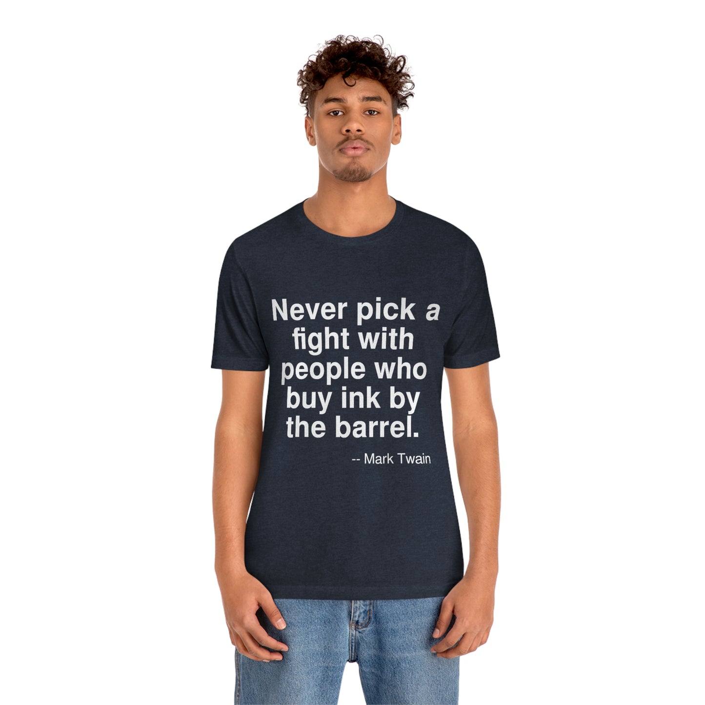 Twain Ink Aa adult t-shirt