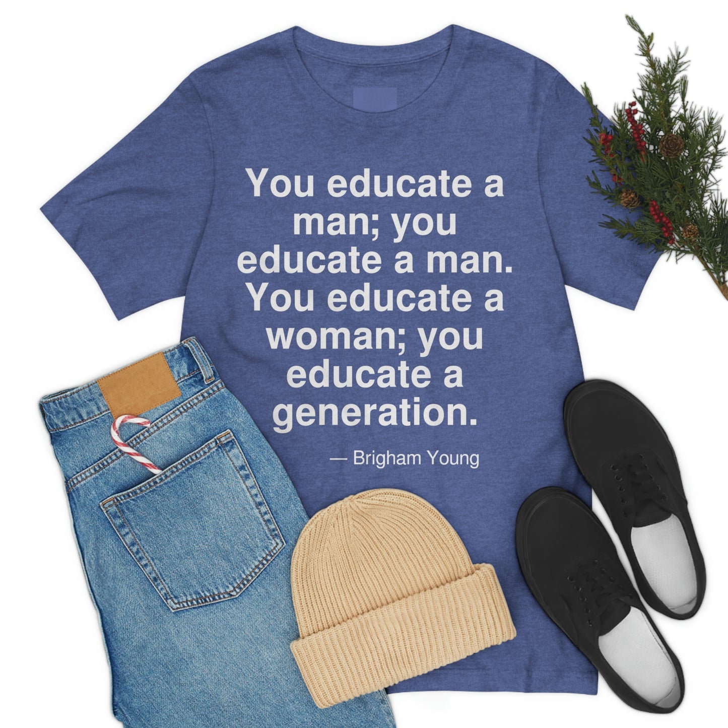 Young Educate Aa adult t-shirt