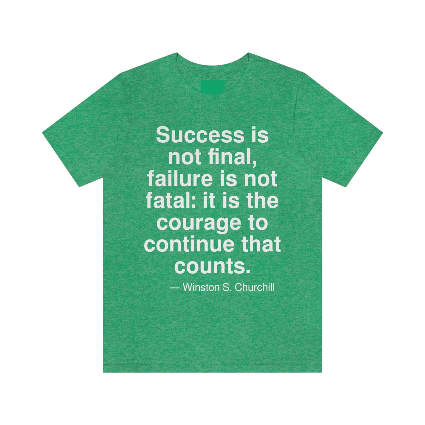 Churchill Success Aa adult t-shirt