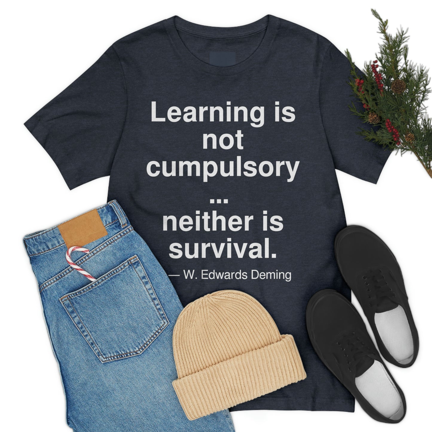 Deming Learning Aa adult t-shirt