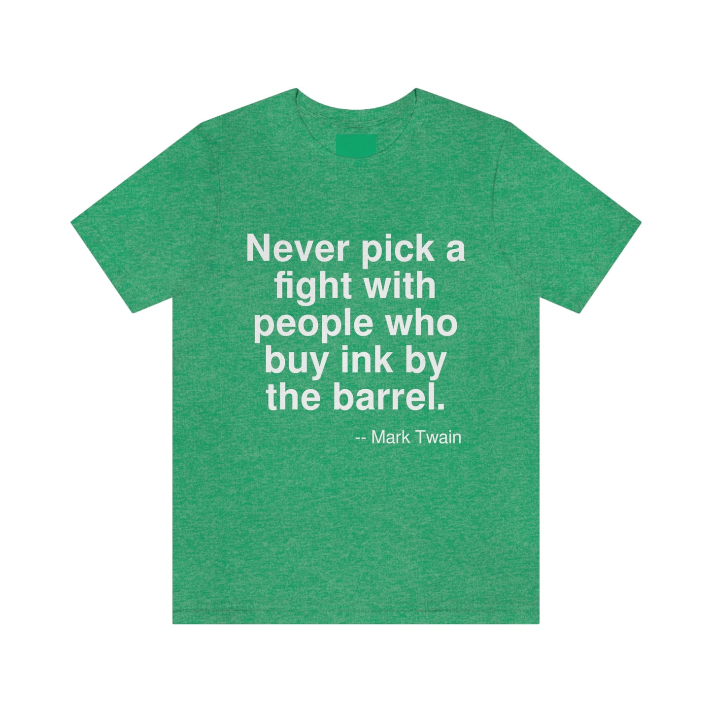 Twain Ink Aa adult t-shirt