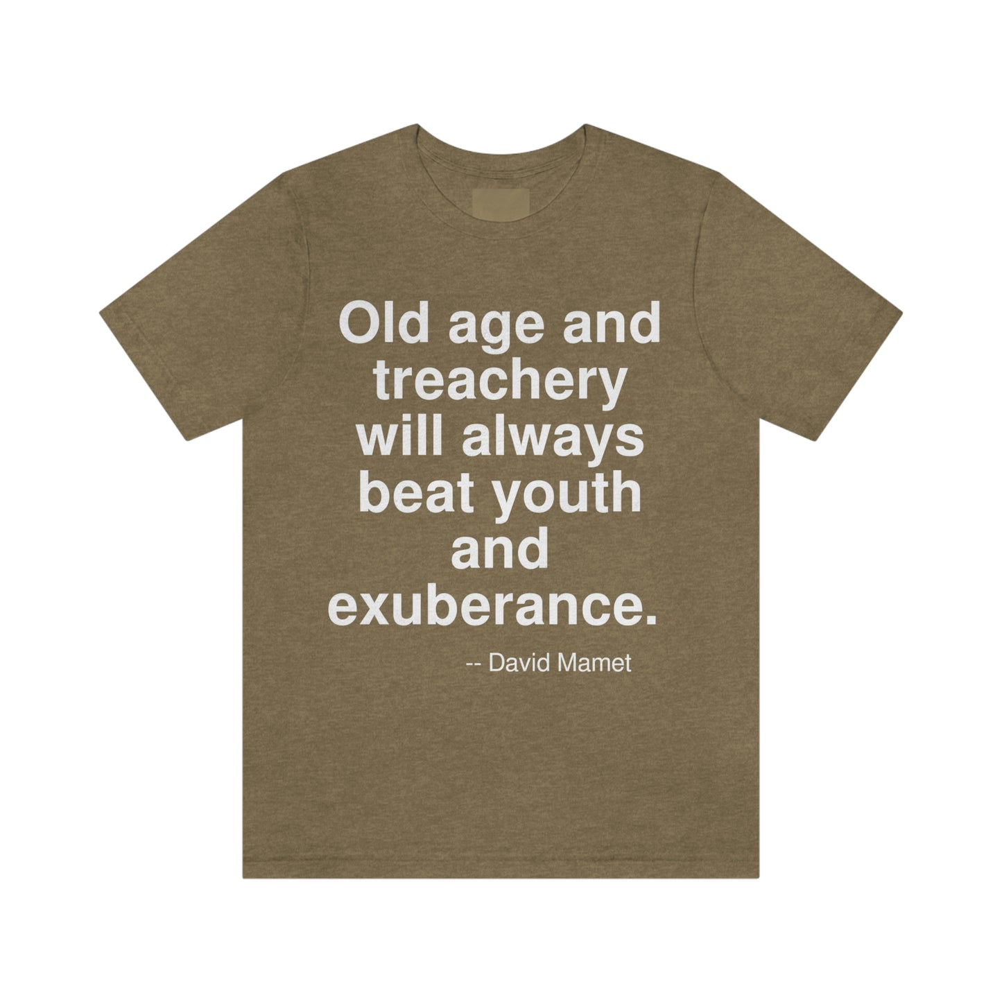 Mamet Beat Aa adult t-shirt