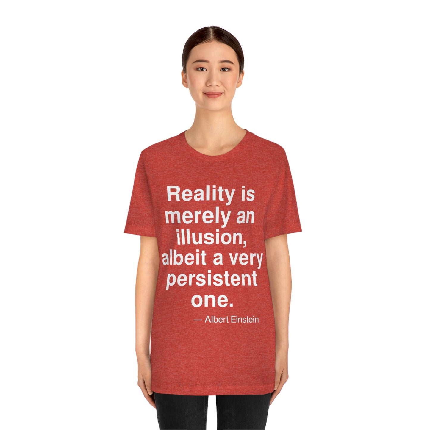 Einstein Reality Aa adult t-shirt