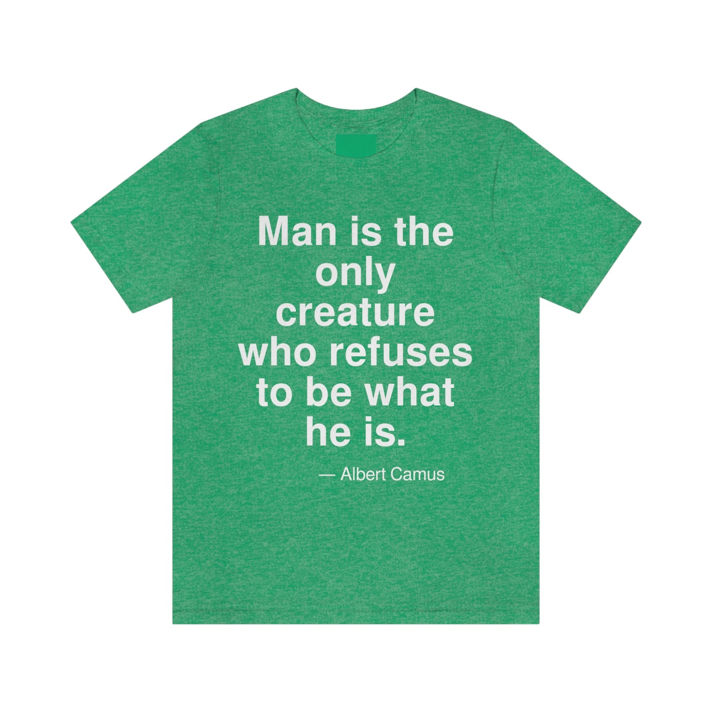 Camus Refuses Aa adult t-shirt