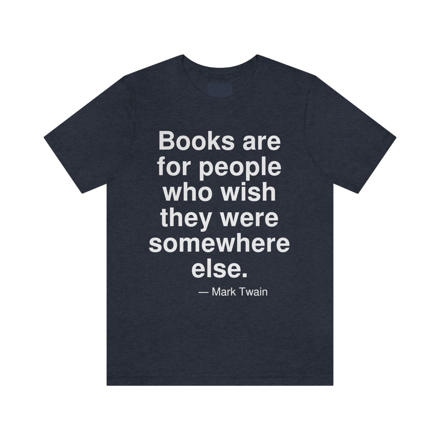 Twain Books Aa adult t-shirt