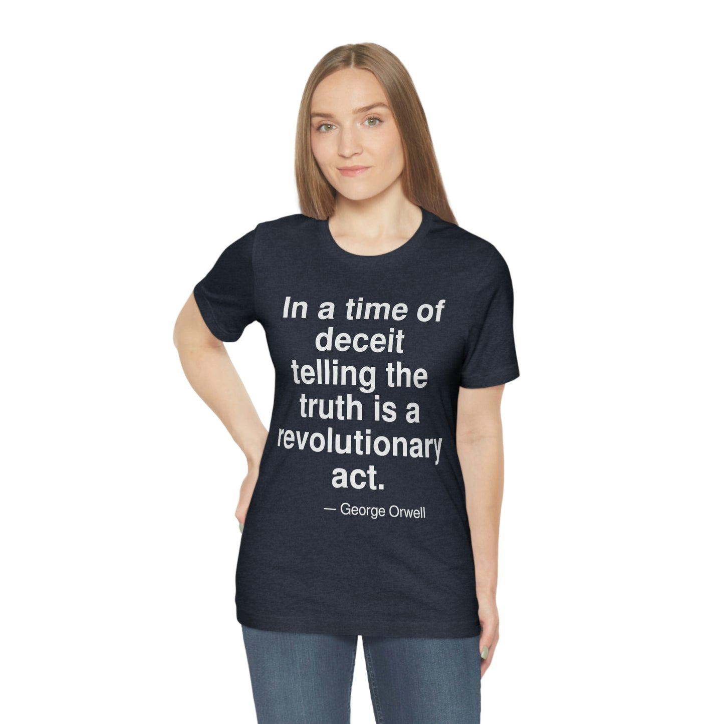 Orwell Deceit Aa adult t-shirt