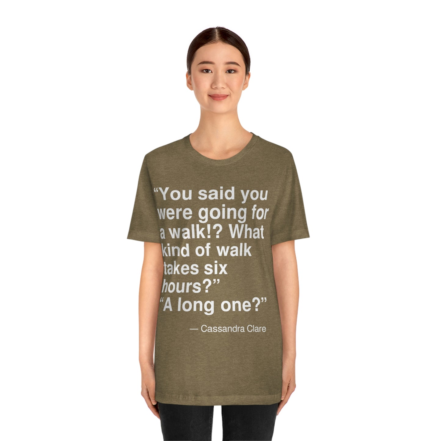 Clare Walk Aa adult t-shirt