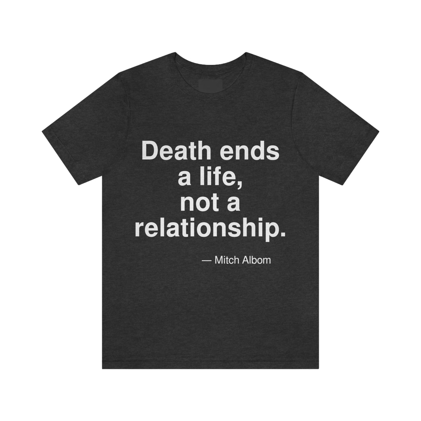 Albom Death Aa adult t-shirt