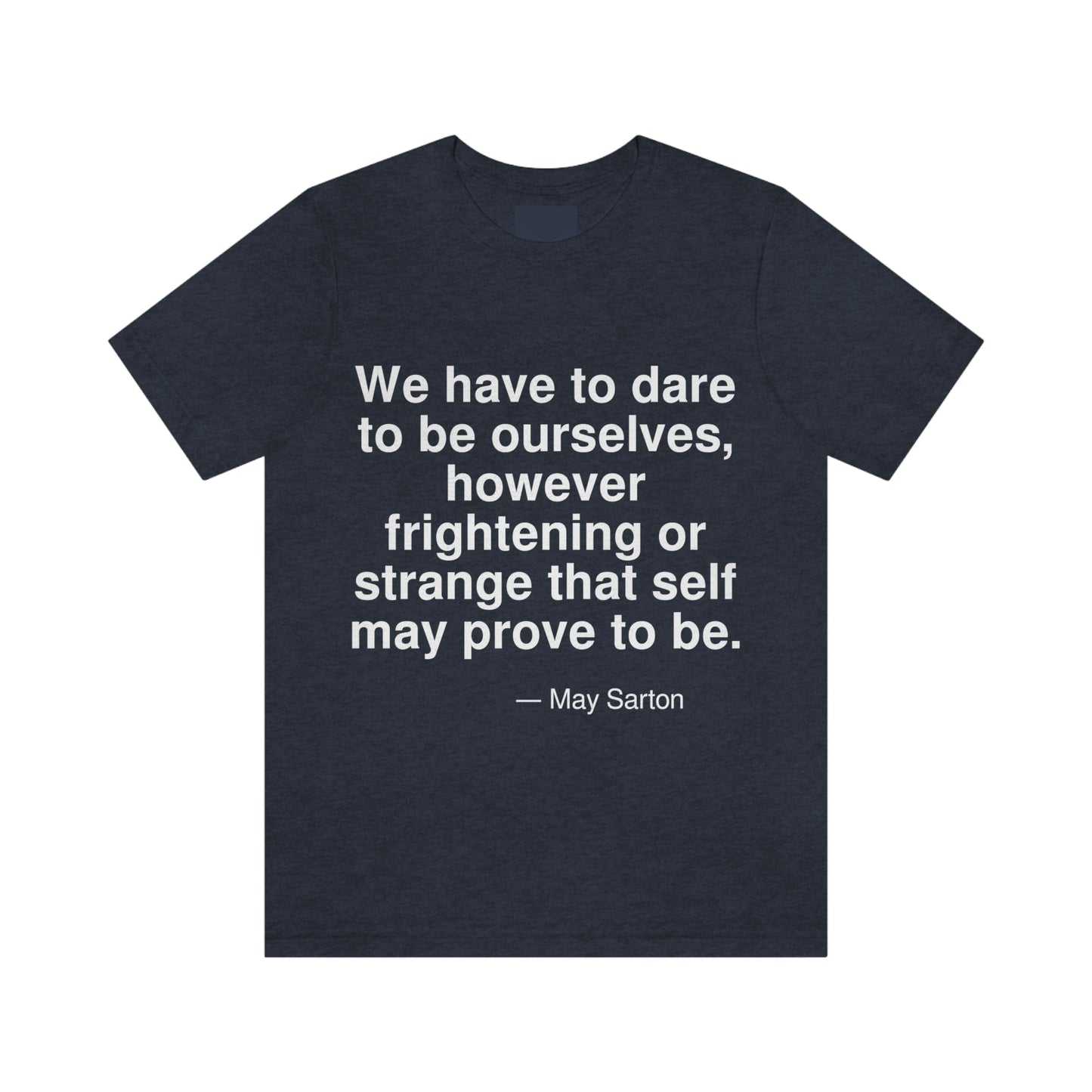 Sarton Dare Aa adult t-shirt