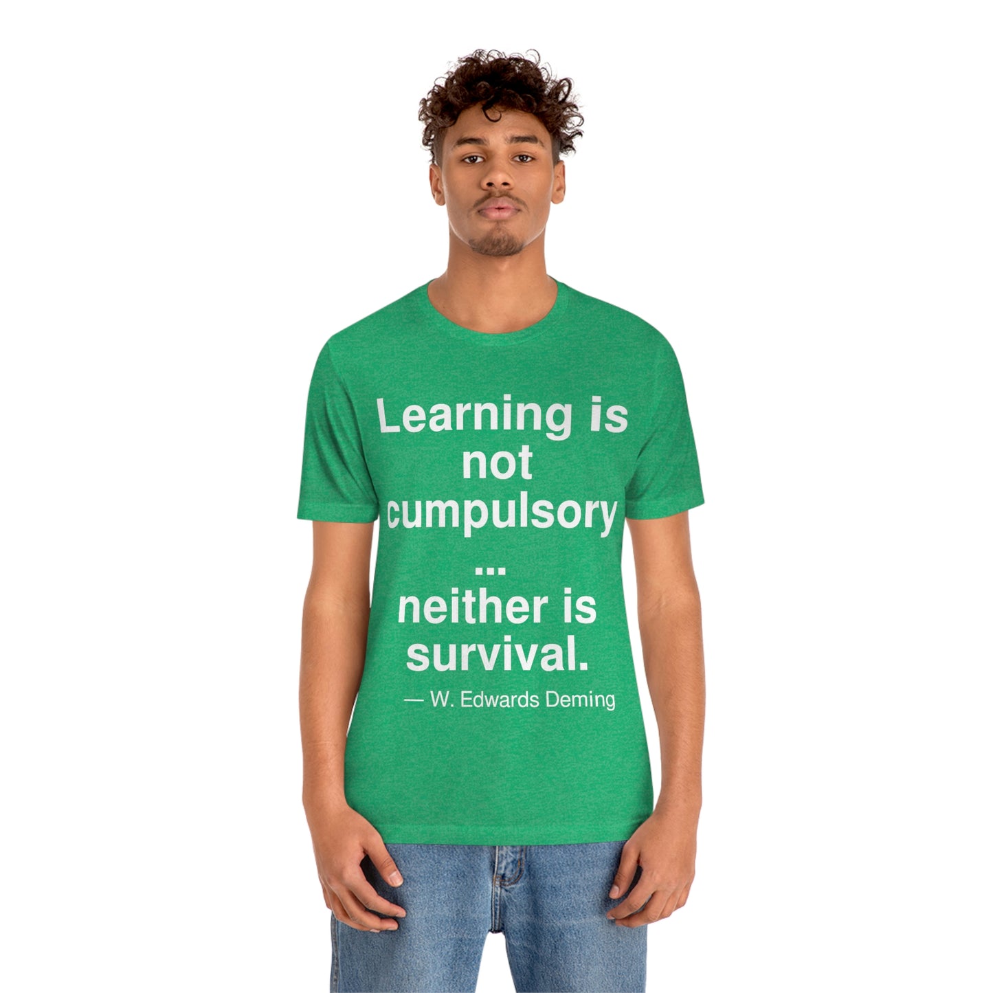 Deming Learning Aa adult t-shirt