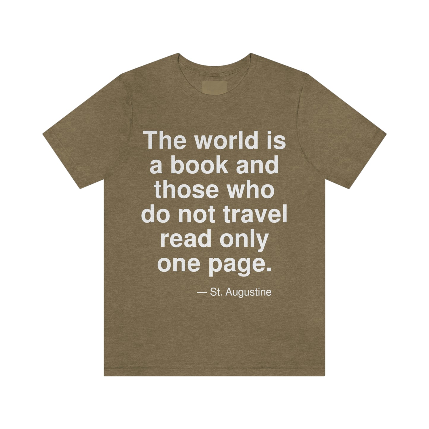 Augustine World Aa adult t-shirt