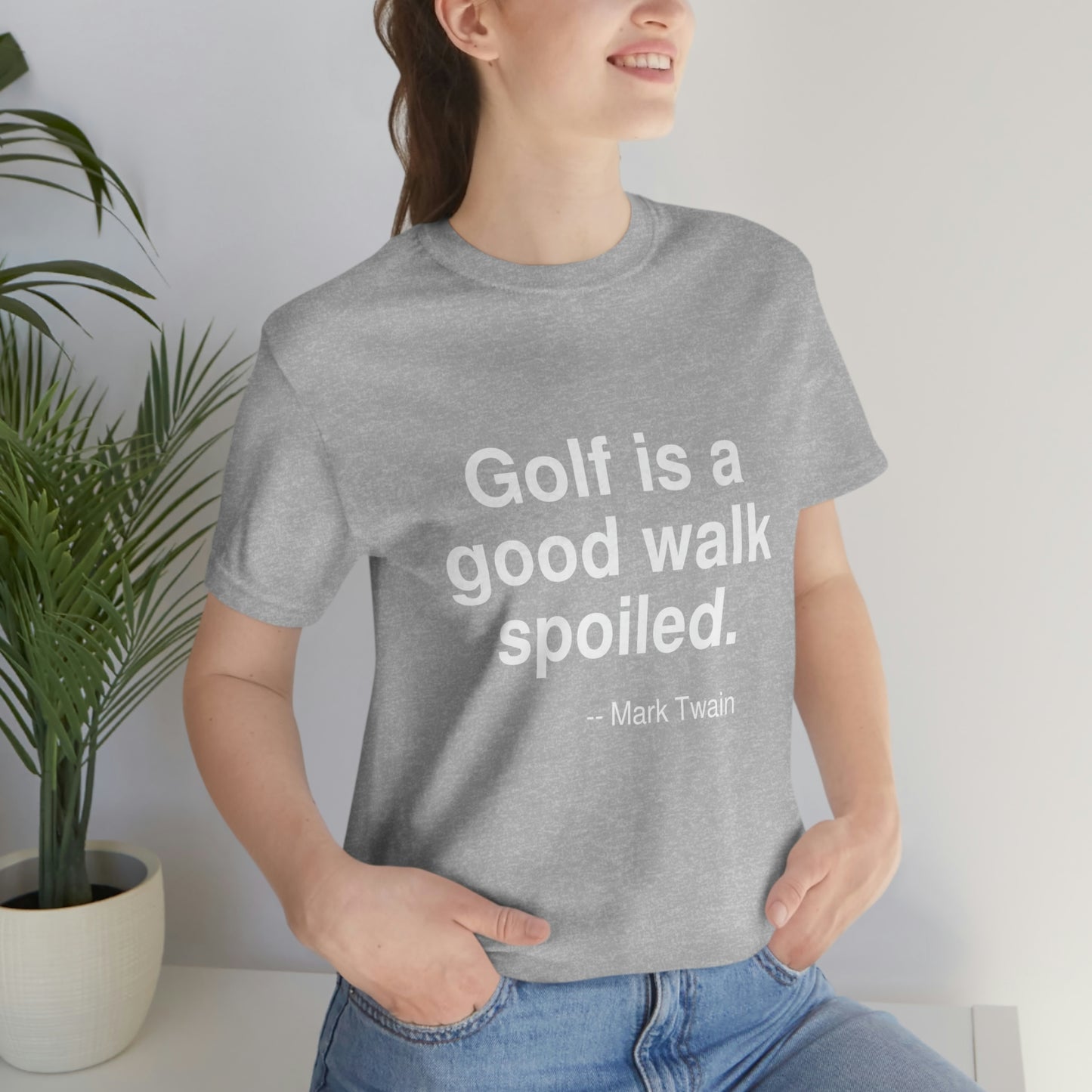 Twain Golf Aa adult t-shirt