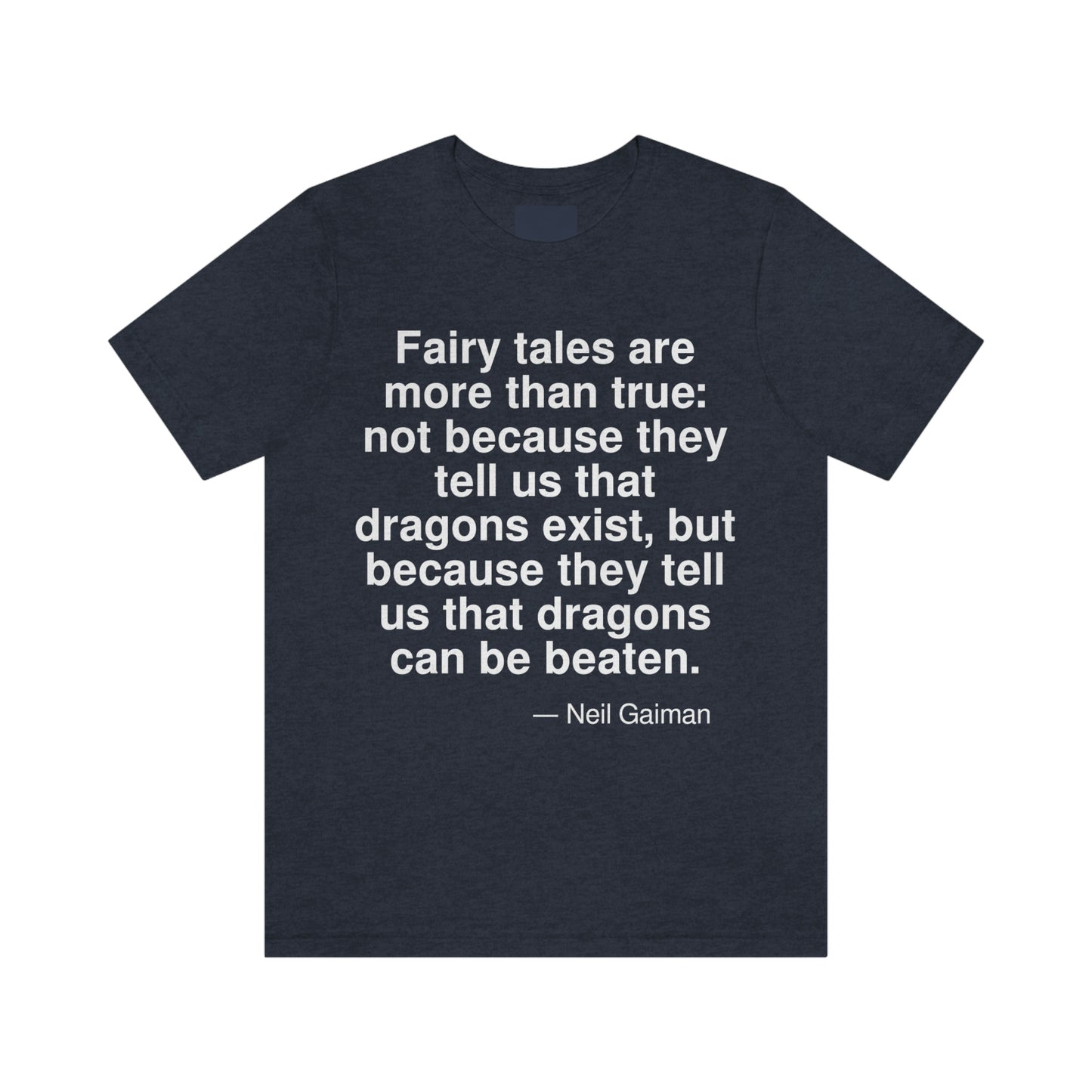 Gaiman Dragons Aa adult t-shirt