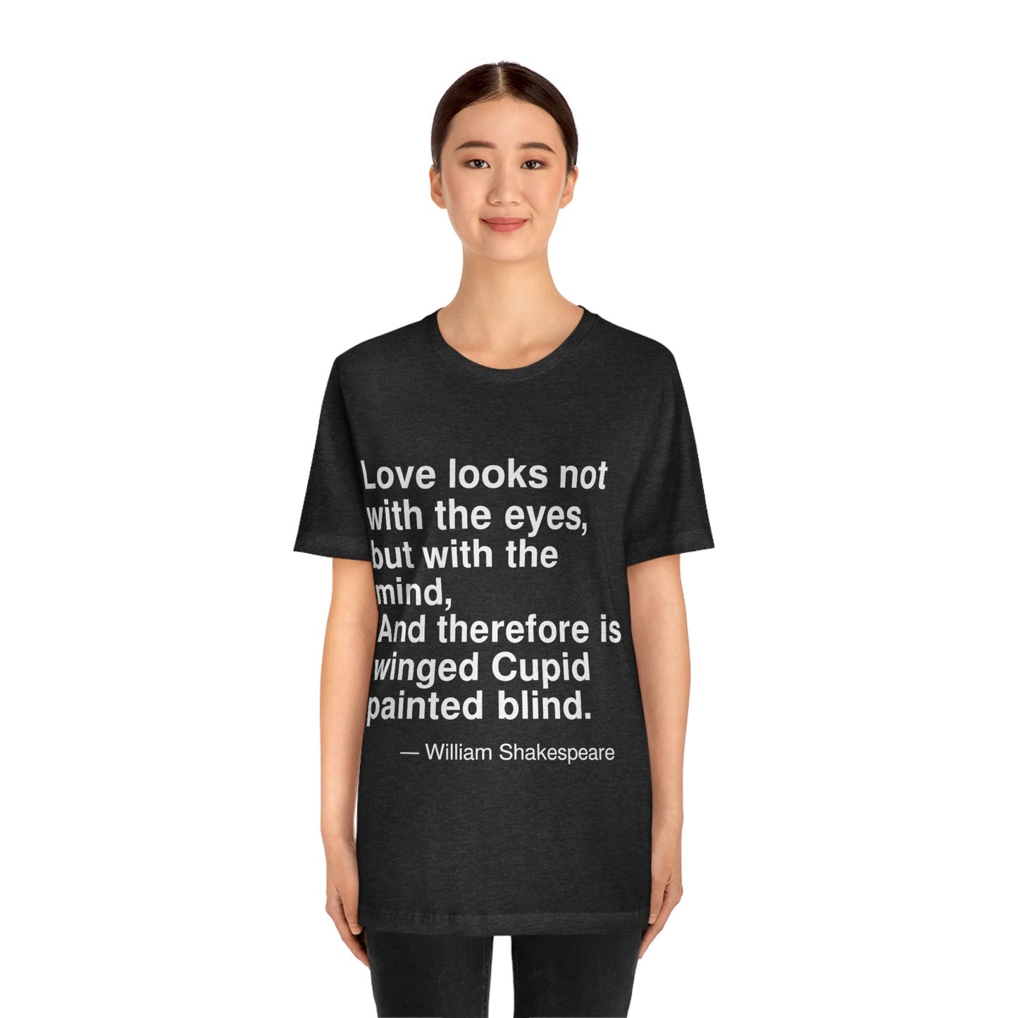 Shakespeare Eyes Aa adult t-shirt