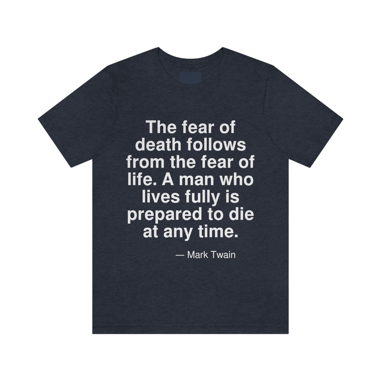 Twain Fear Aa adult t-shirt