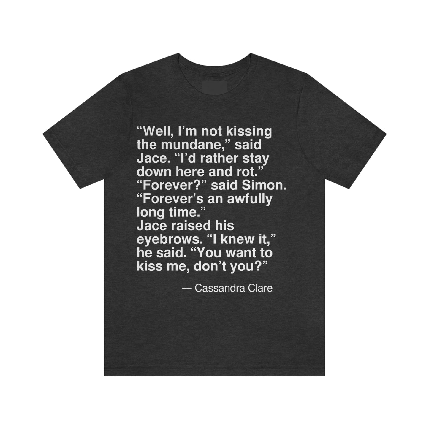 Clare Kissing Aa adult t-shirt