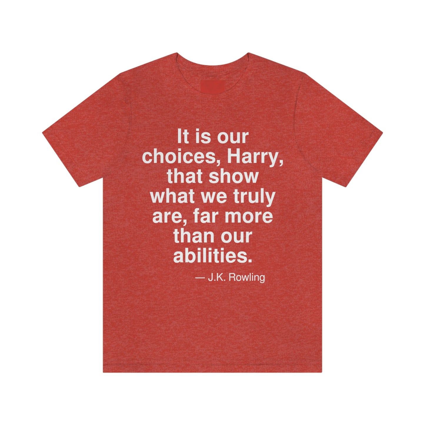 Rowling Choices Aa adult t-shirt