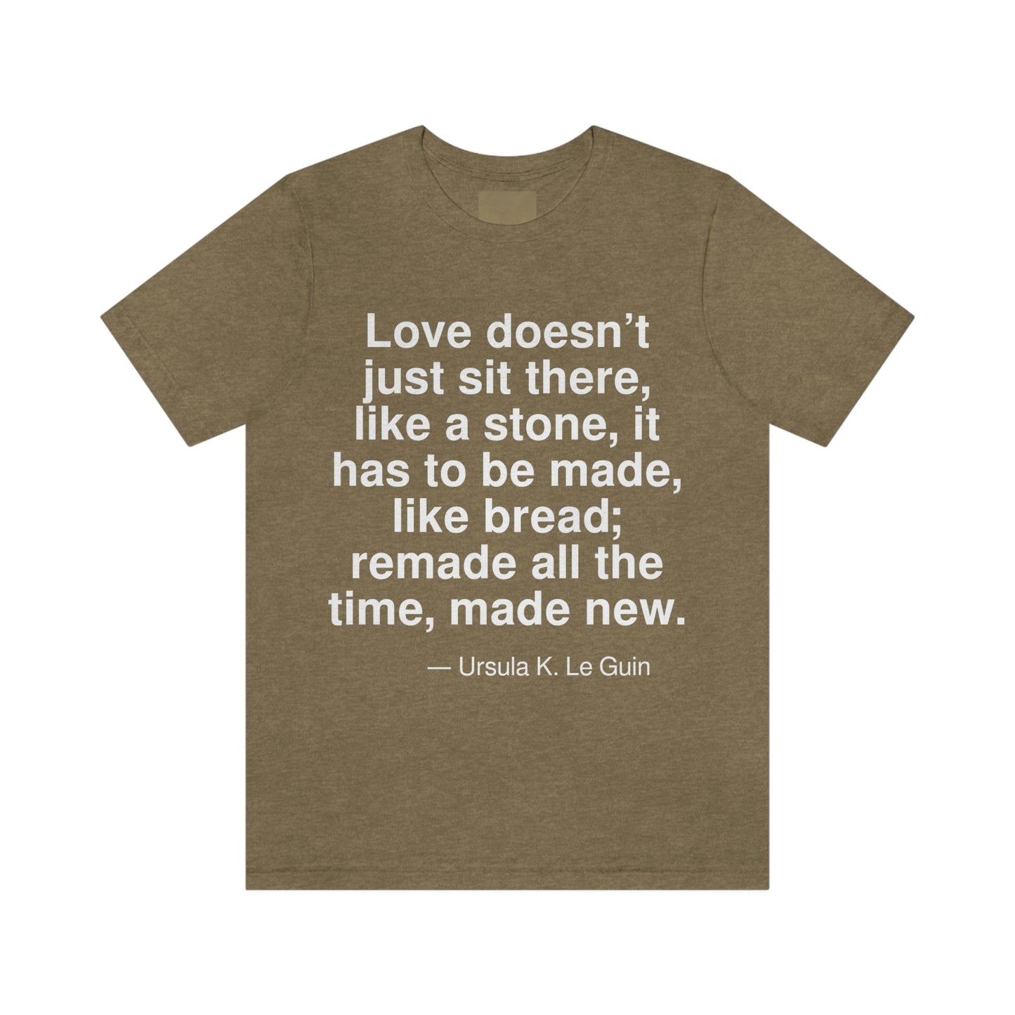 LeGuin Love Aa adult t-shirt