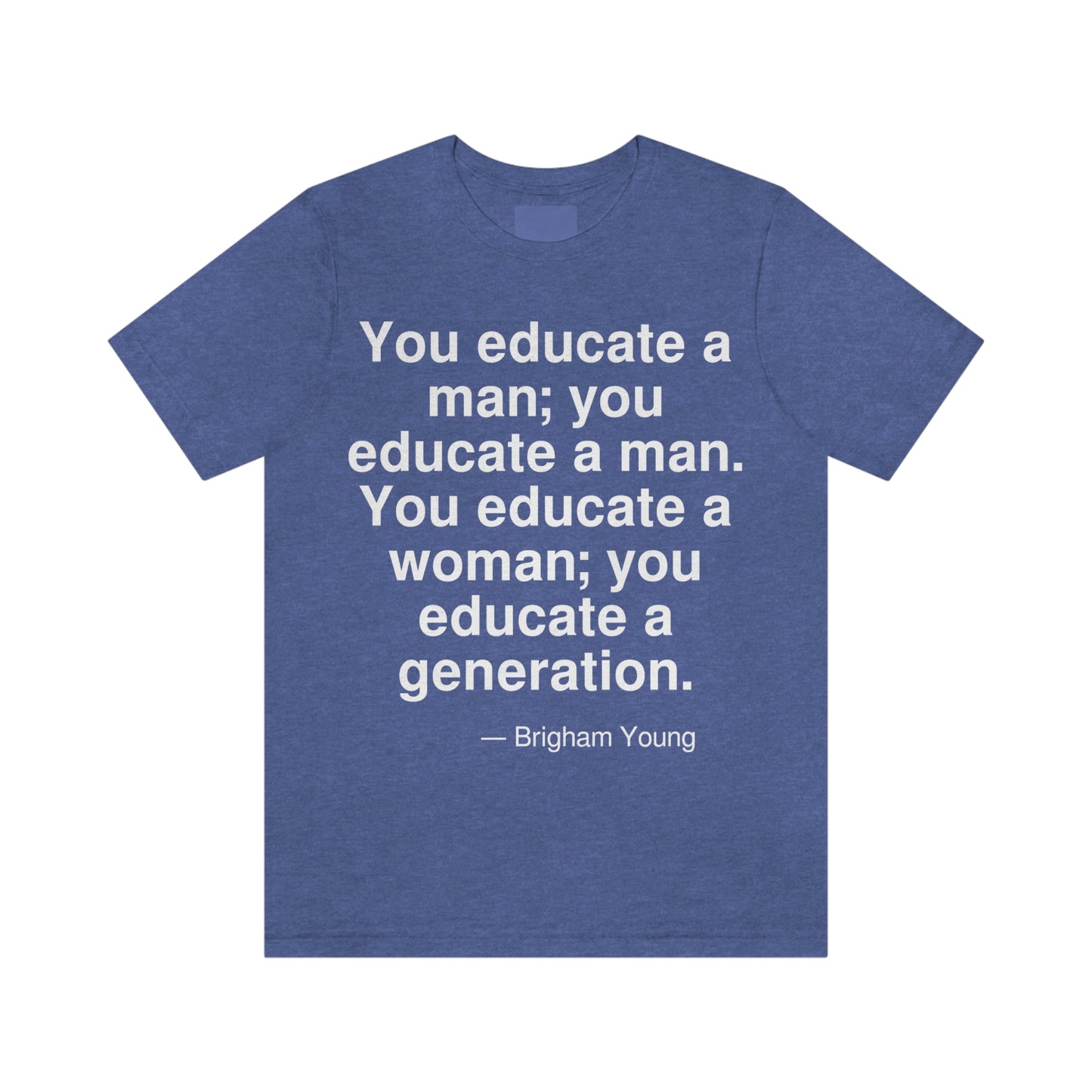 Young Educate Aa adult t-shirt