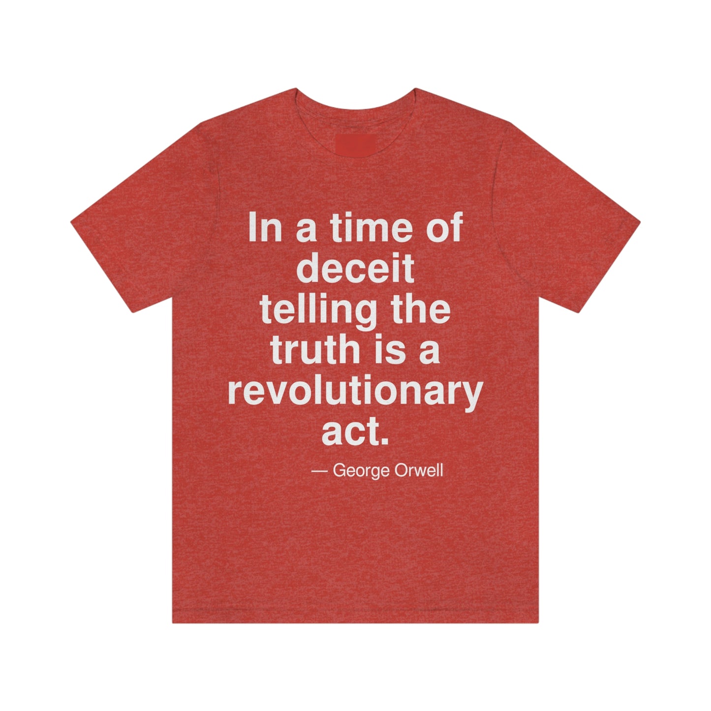 Orwell Deceit Aa adult t-shirt