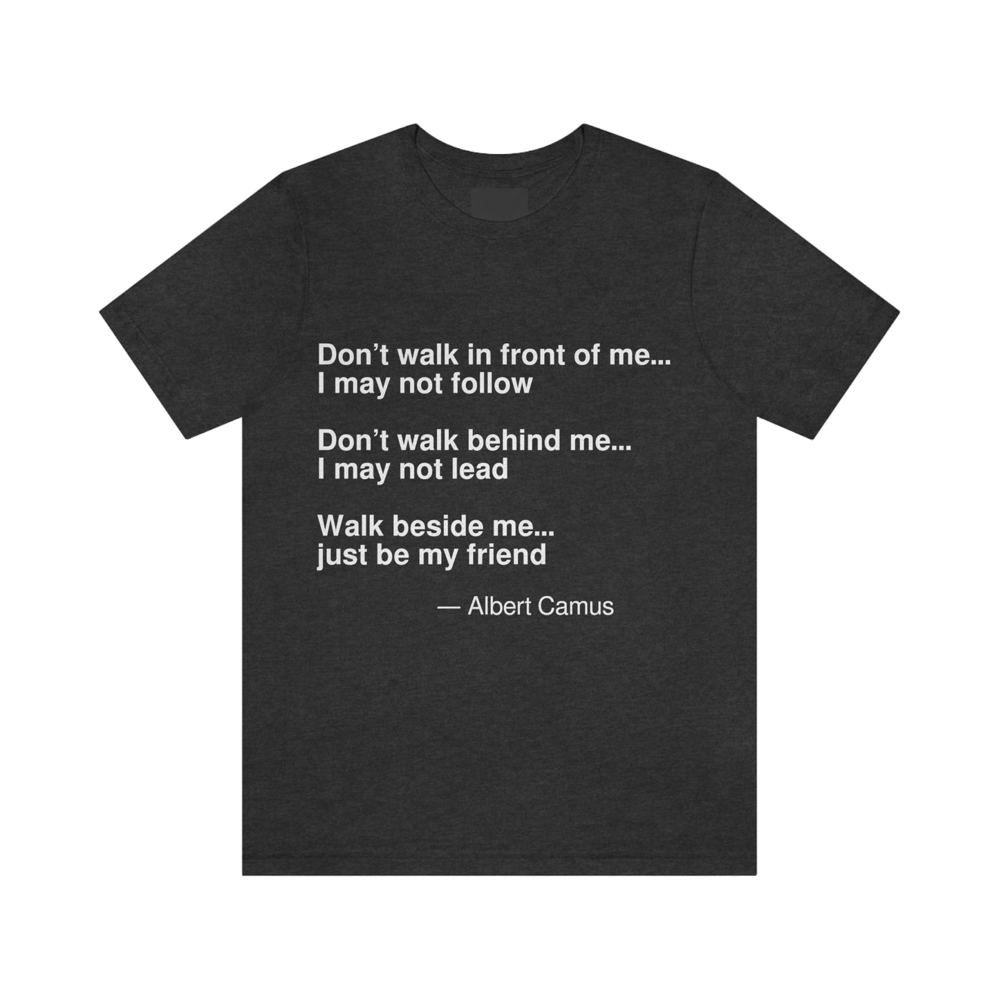 Camus Friend Aa adult t-shirt