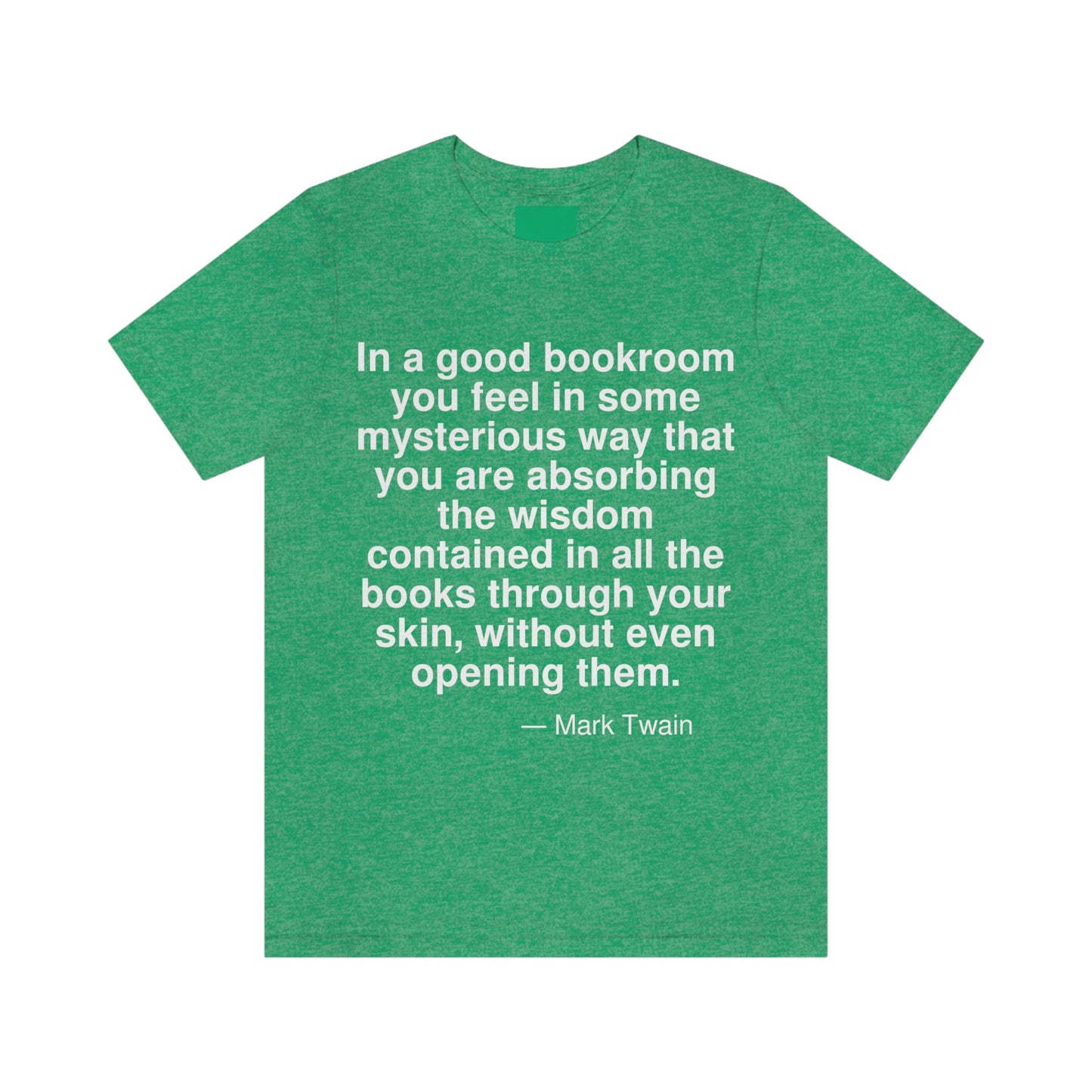 Twain Bookroom Aa adult t-shirt