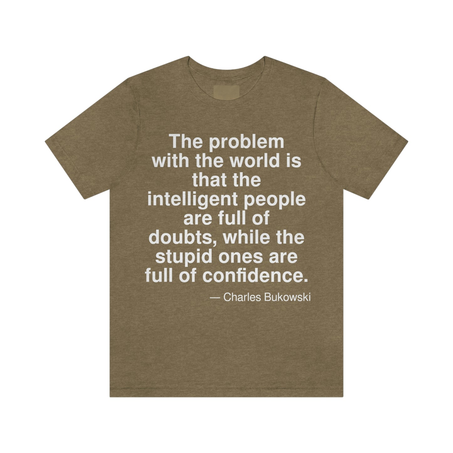 Bukowski Problem Aa adult t-shirt