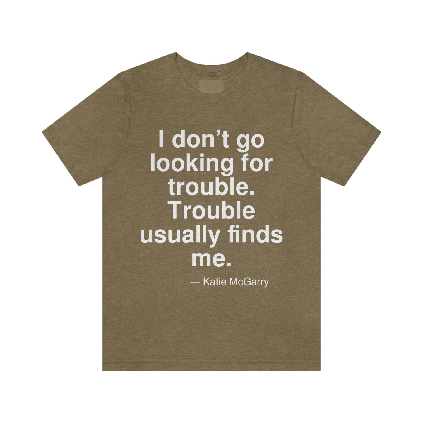 McGarry Trouble Aa adult t-shirt