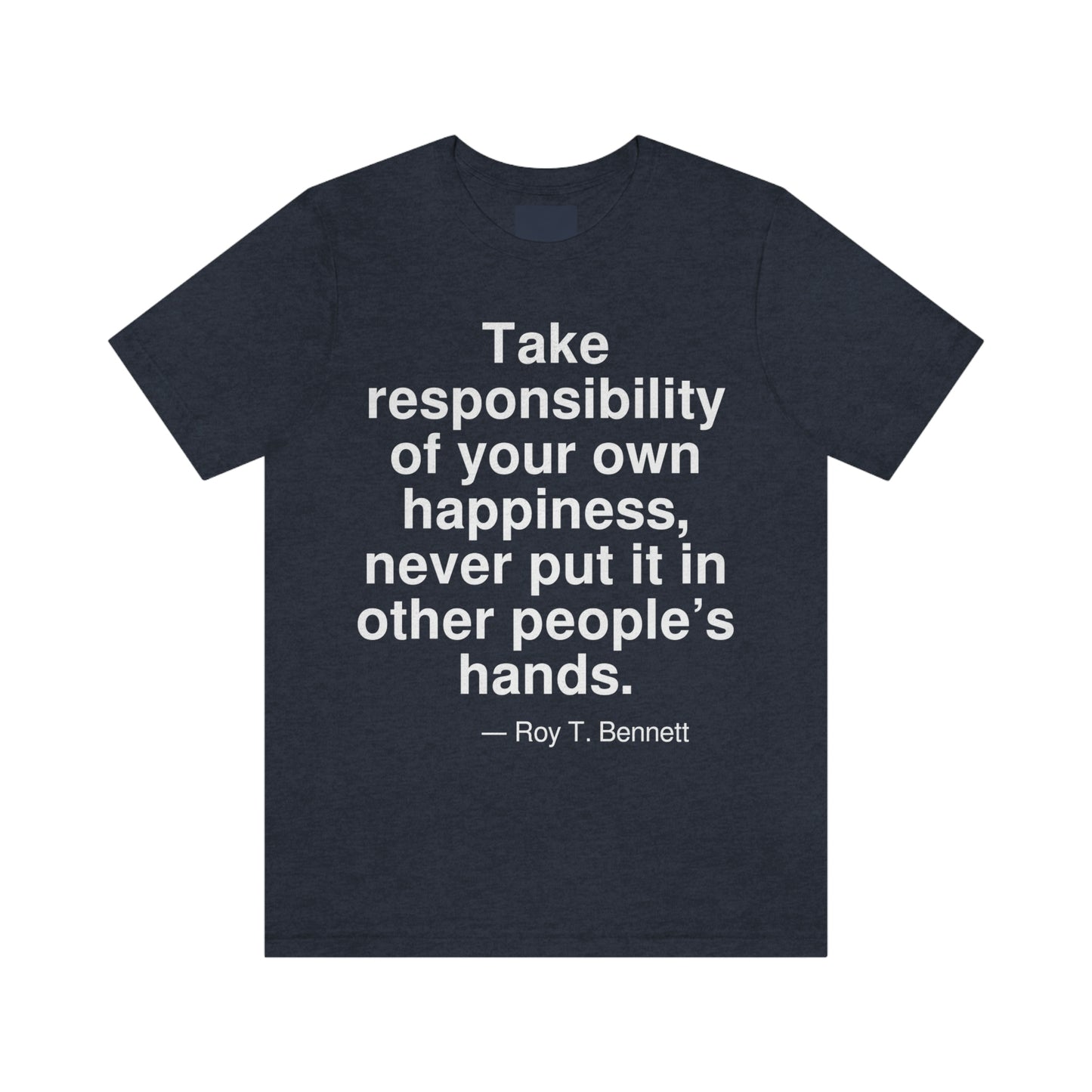 Bennett Happiness Aa adult t-shirt