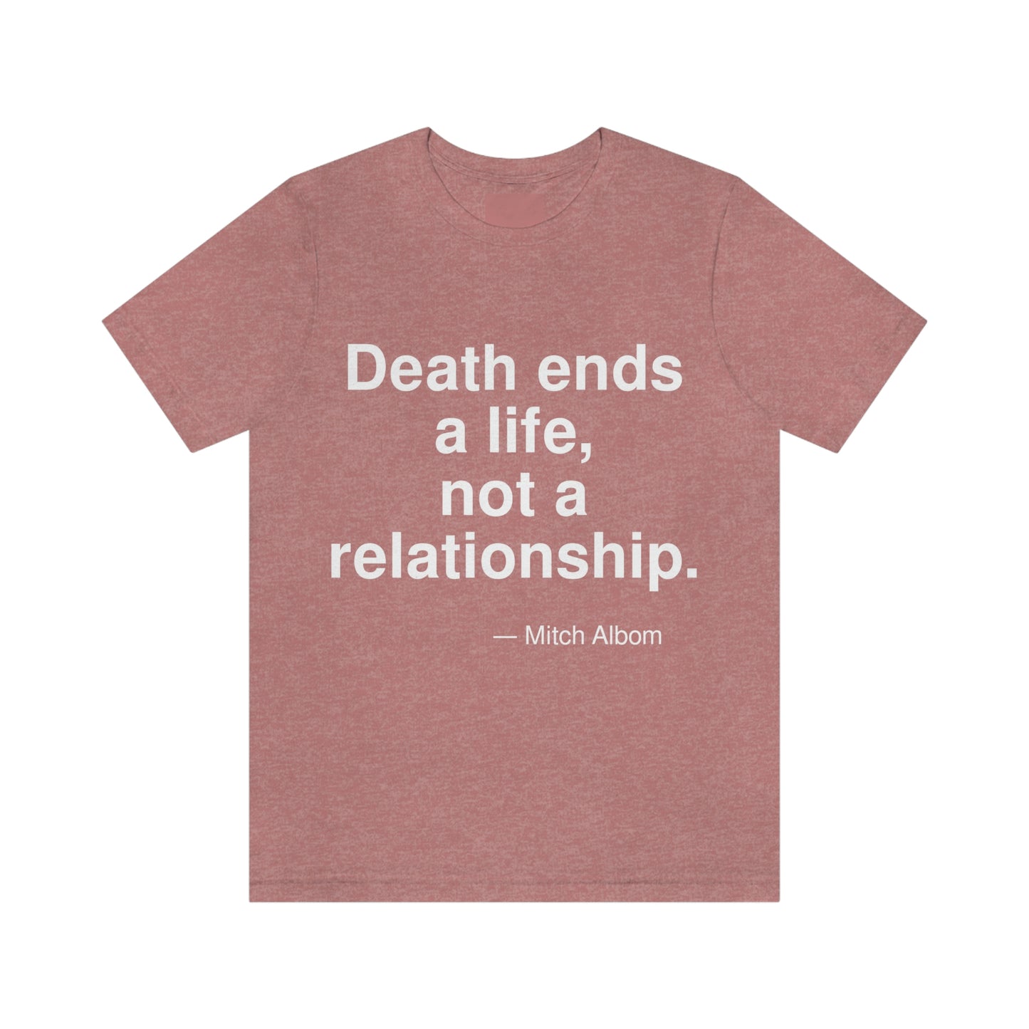 Albom Death Aa adult t-shirt