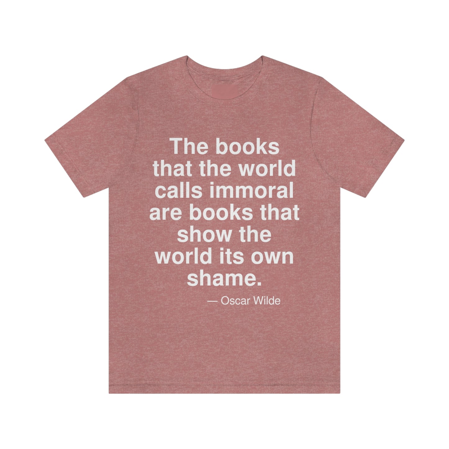 Wilde Books Aa adult t-shirt