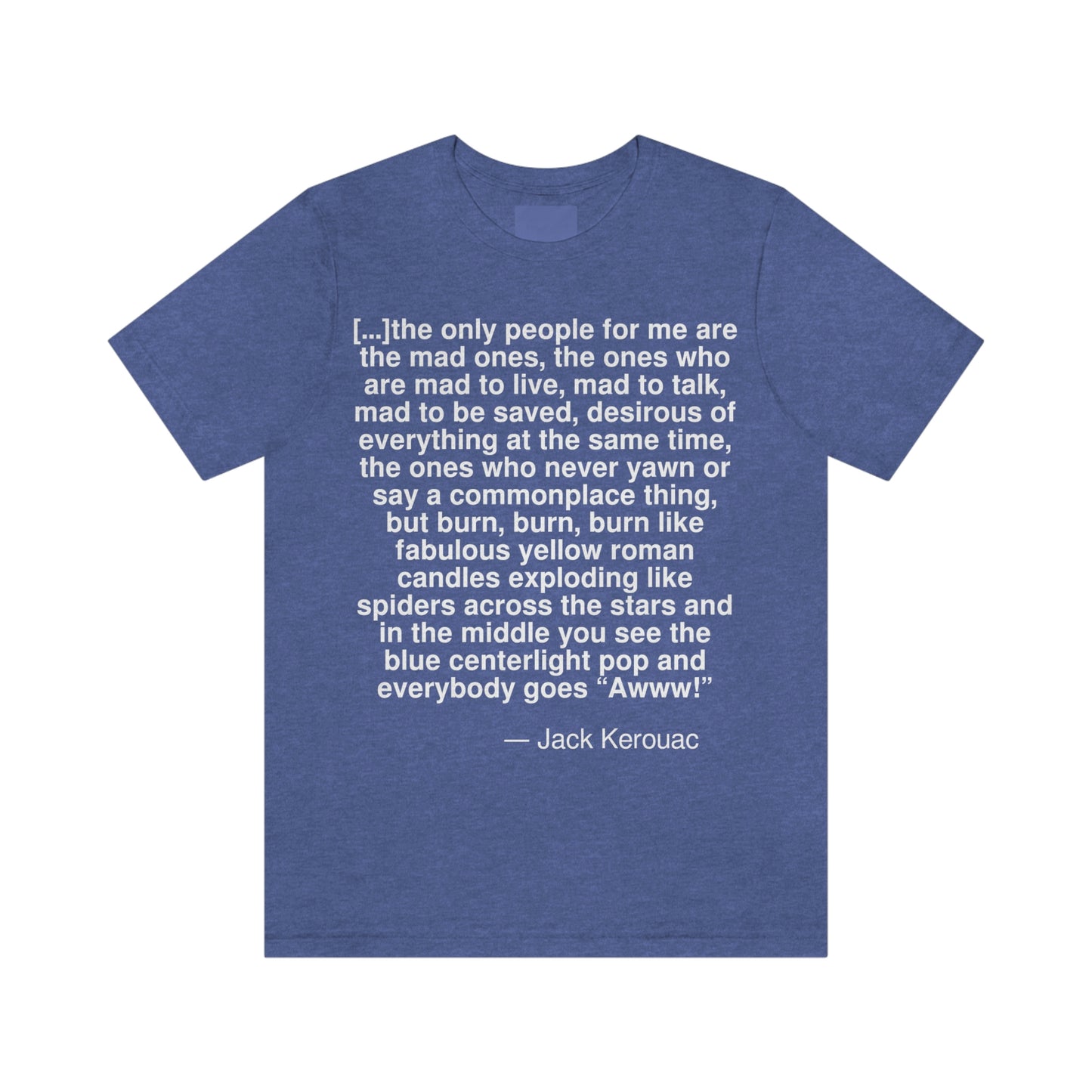 Kerouac People Aa adult t-shirt