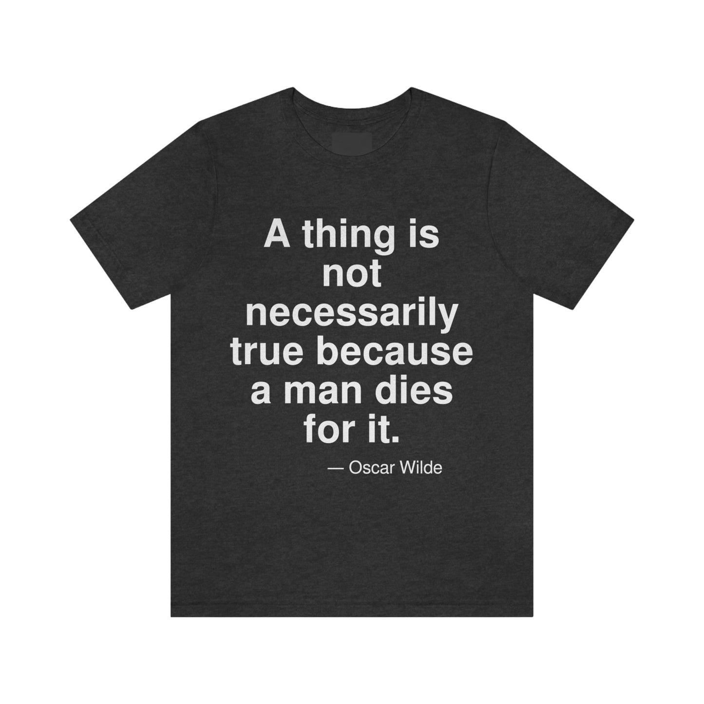 Wilde True Aa adult t-shirt