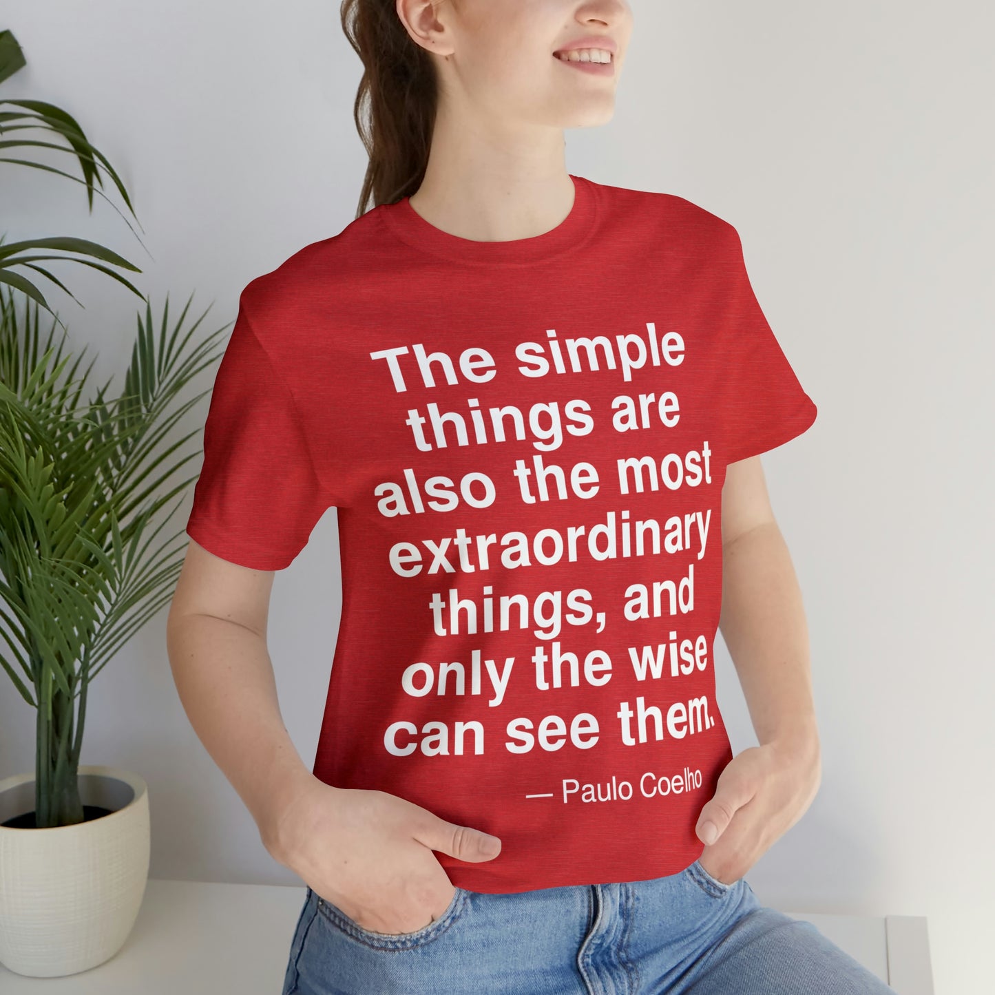 Coelho Simple Aa adult t-shirt