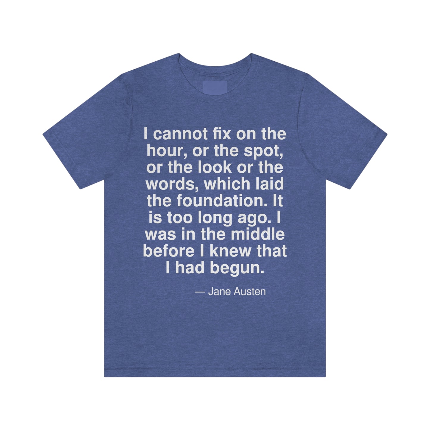 Austen Foundation Aa adult t-shirt