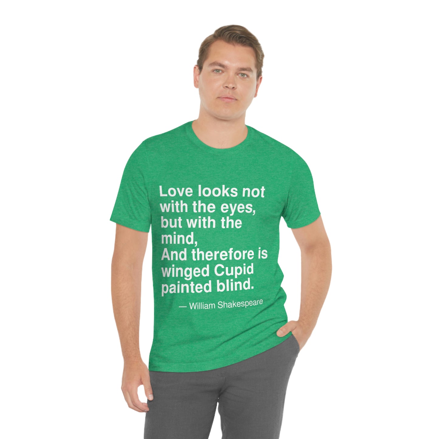 Shakespeare Eyes Aa adult t-shirt