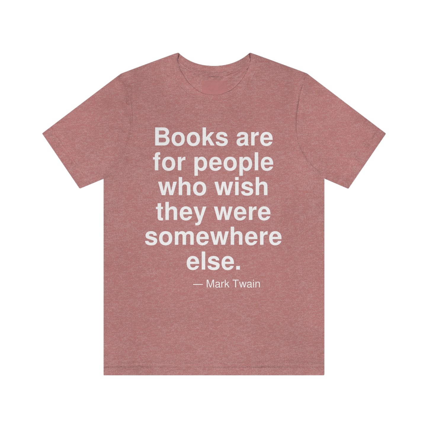 Twain Books Aa adult t-shirt