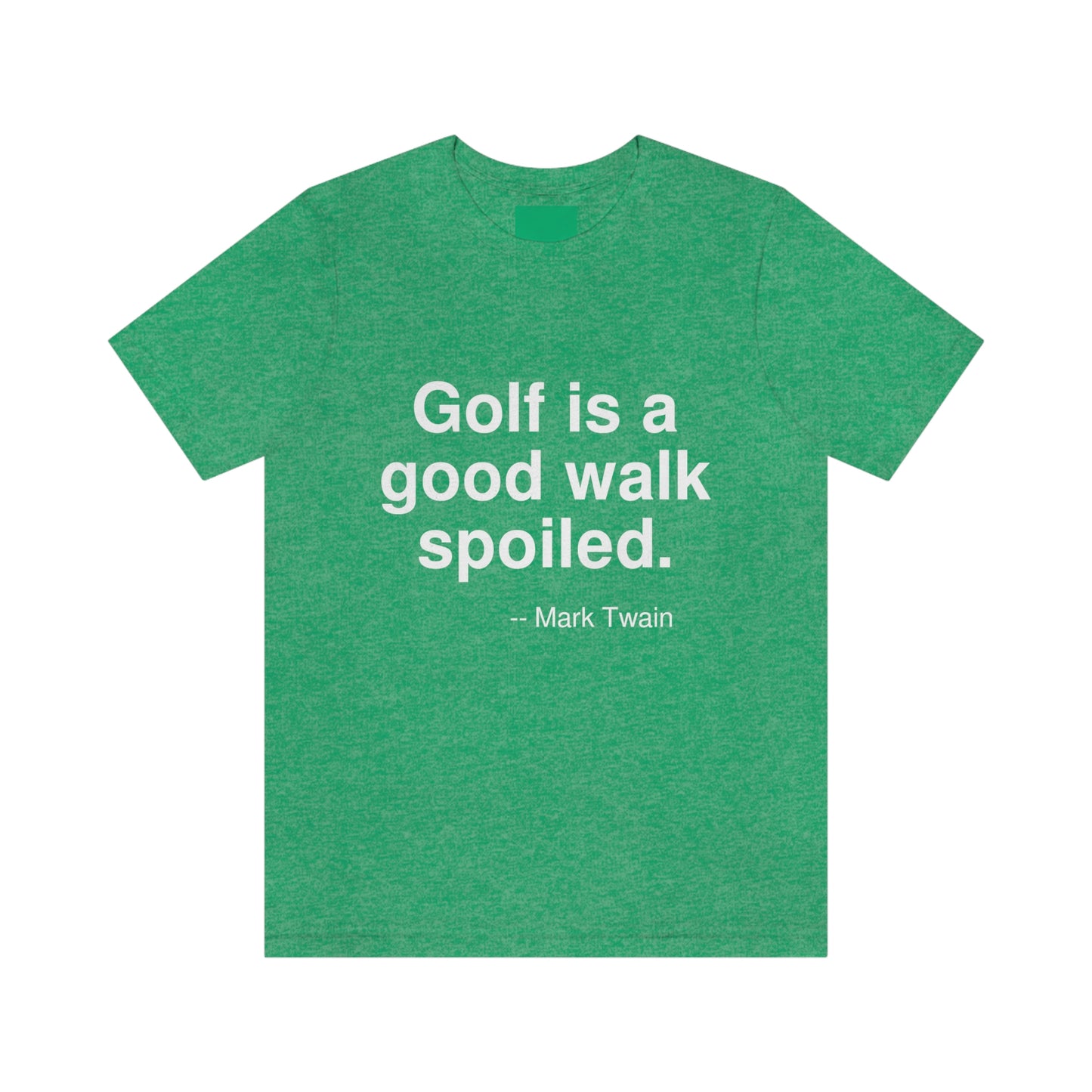 Twain Golf Aa adult t-shirt