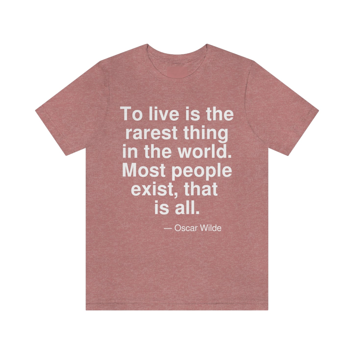 Wilde Live Aa adult t-shirt