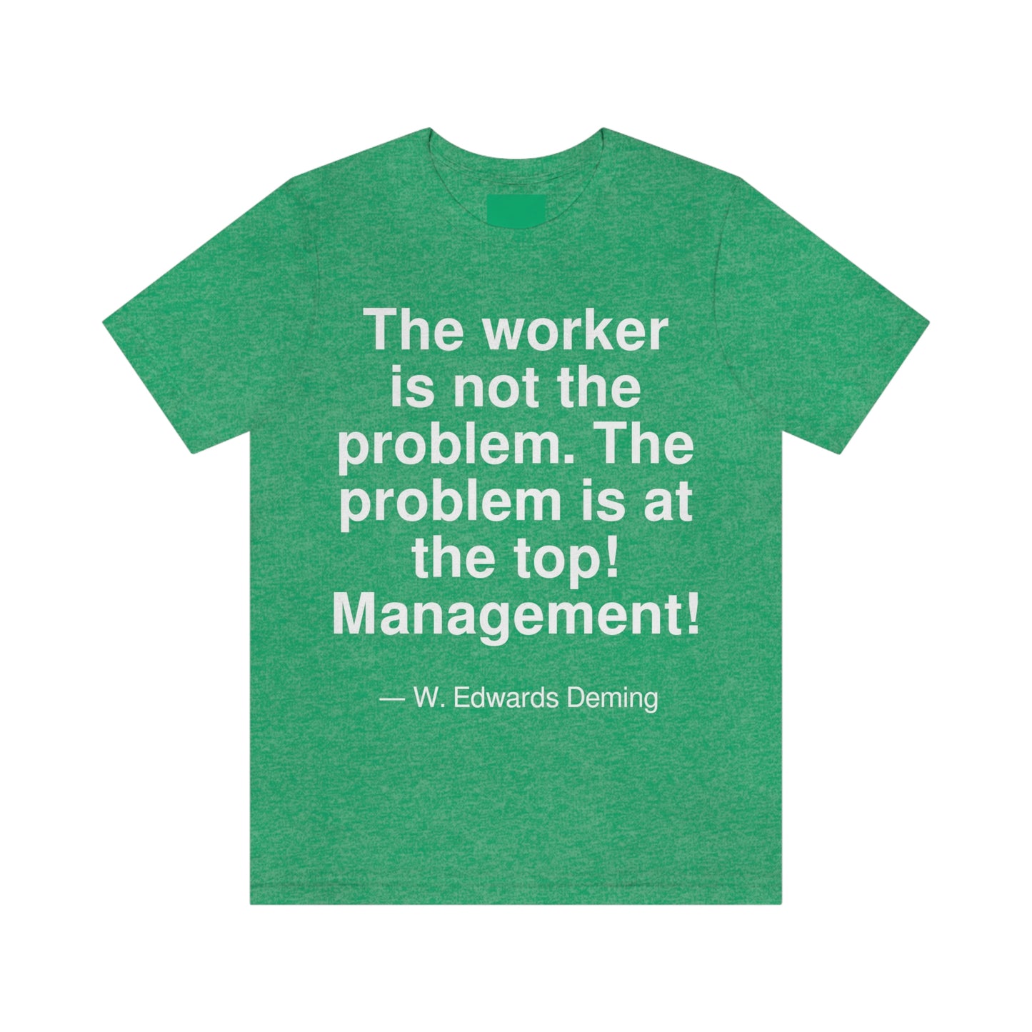 Deming Problem Aa adult t-shirt